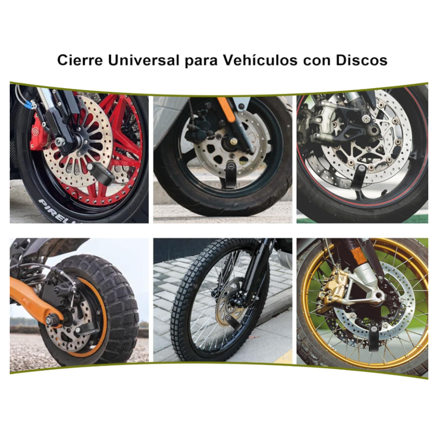 Candado de Alarma para Motocicleta