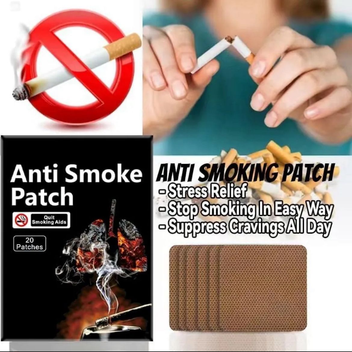 PARCHES ANTI TABACO